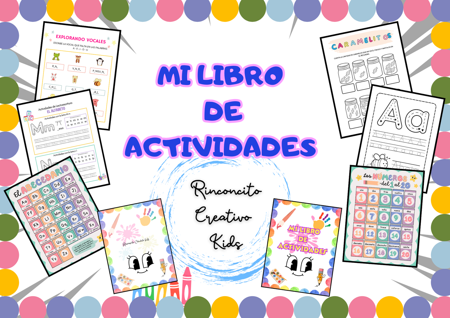 MEGA PACK - COMPLETO + 2 BONOS DE EBOOK EN INGLES + 1 PDF DE 10 PAGINAS DE STICKERS