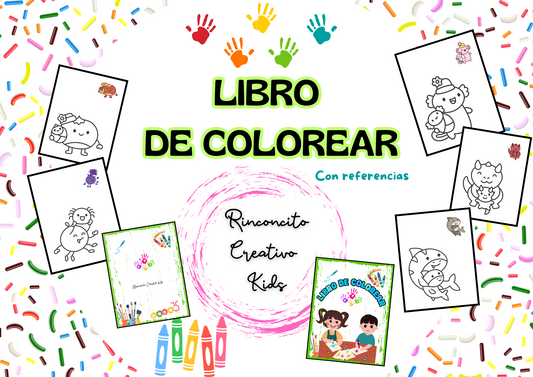 Libro de Colorear con Referencias para Niños