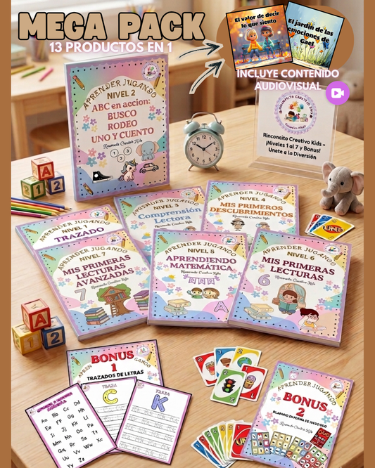 MEGA PACK "APRENDER JUGANDO"