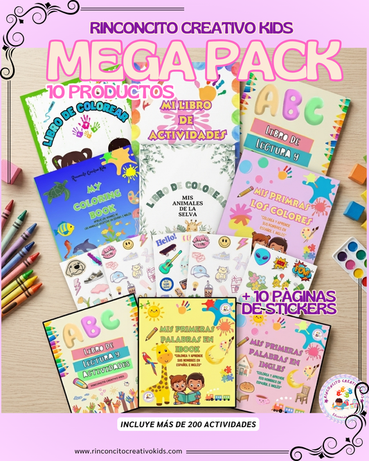 Mega Pack Educativo Completo (10 Productos - 3 Bonus)